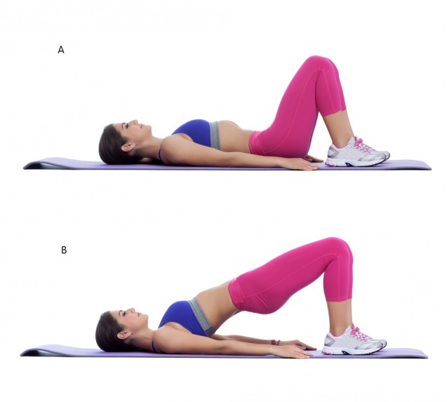 Glute bridges