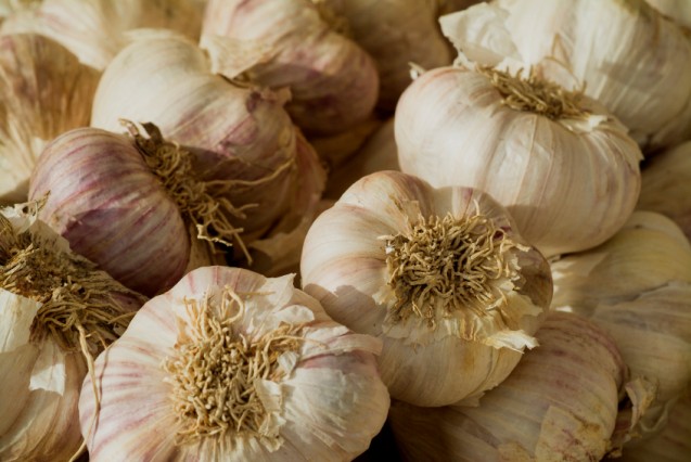 Menggunakan bawang putih